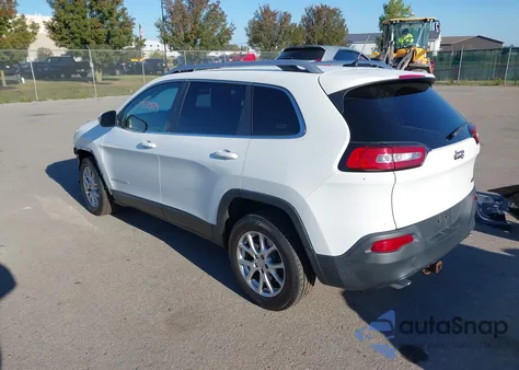 2014 Jeep Cherokee Latitude из США, поврежденный, VIN 1C4PJLCS1EW117035
